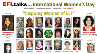 EFLtalks International Women's Day